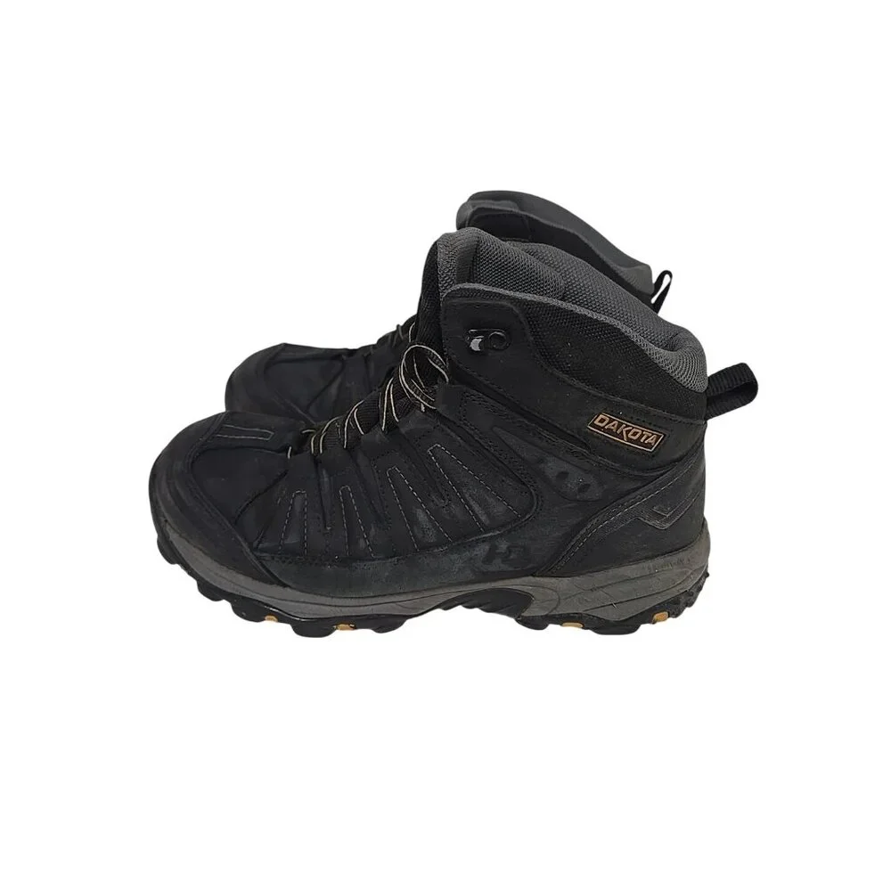Dakota Men's 6" 2301 Aluminum Toe Comp. Plate WP Work Boots Black Size 10.5W/L - Picture 5 of 7